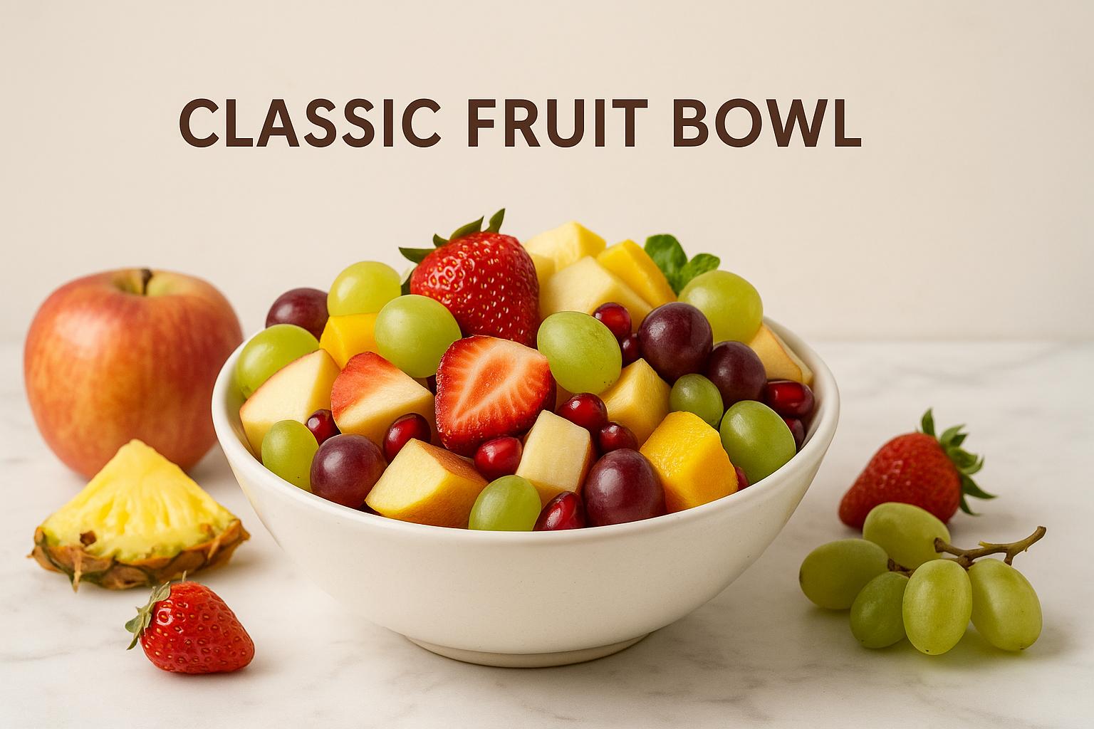 Classic Fruit Bowl